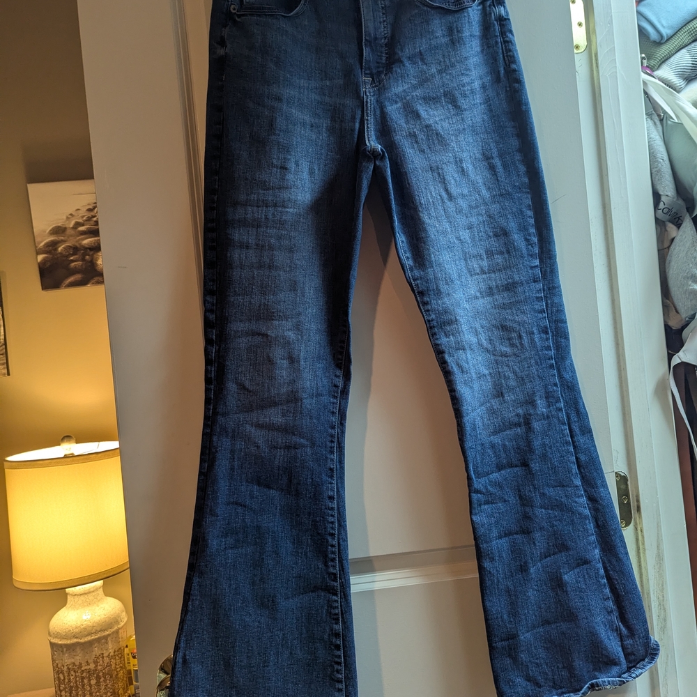 Lucky Brand Dark Blue Flare Jeans